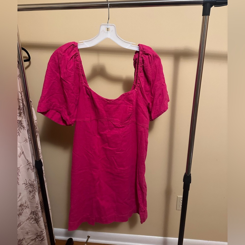 Women’s pink dress
